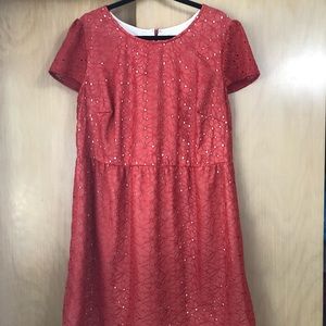 Coral dress